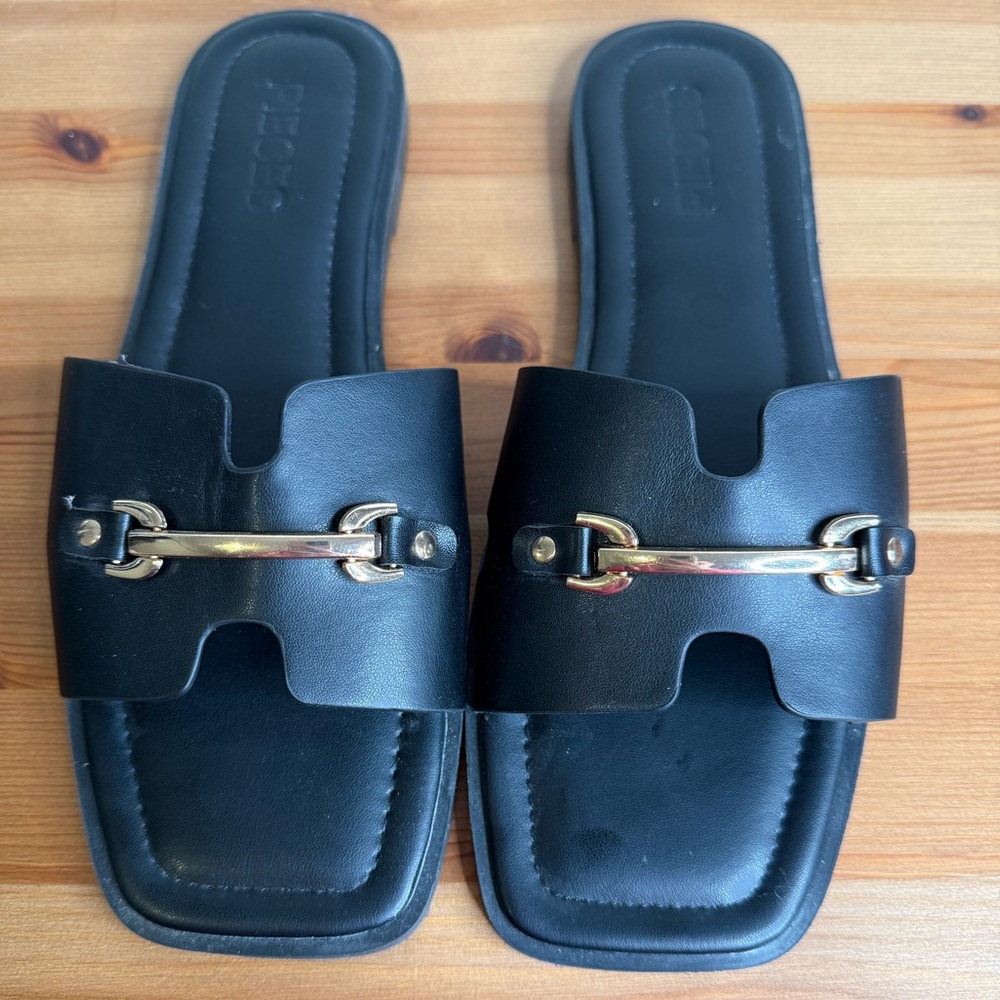 Pieces Marianne Sandal - Black - size 38